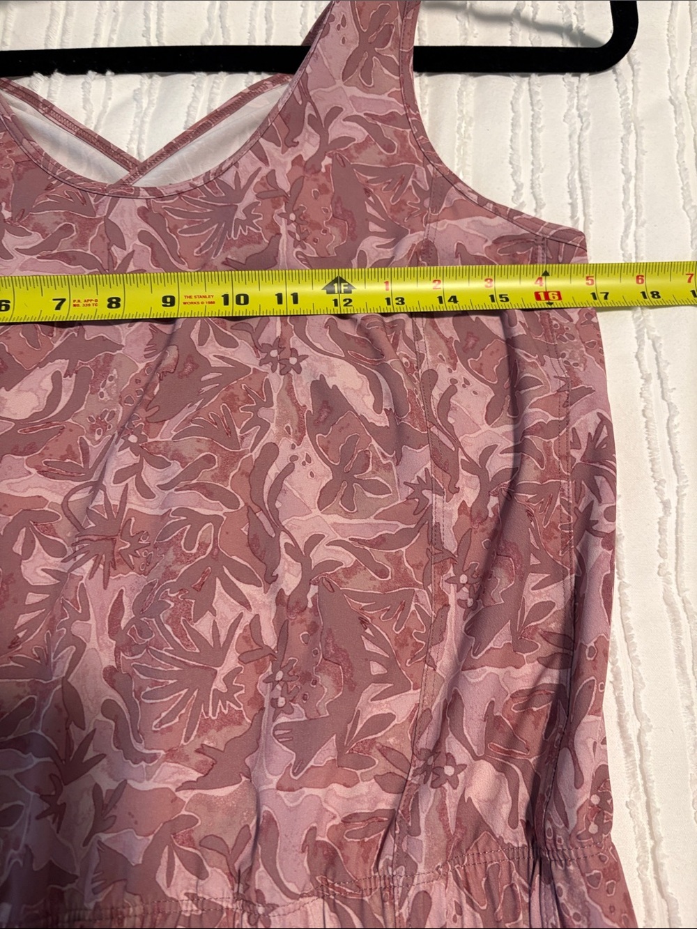 Patagonia Fleetwith Dress Floral Mauve O - Picture 6 of 11